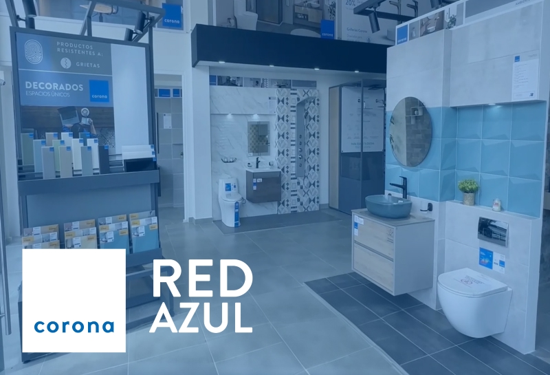 Tiendas Red azul
